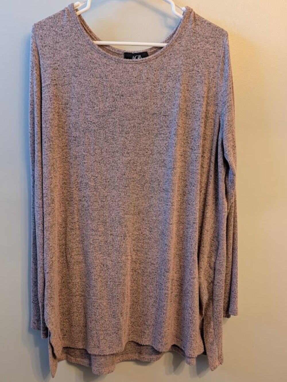 AGB Knit Long Sleeve Tunic XXL